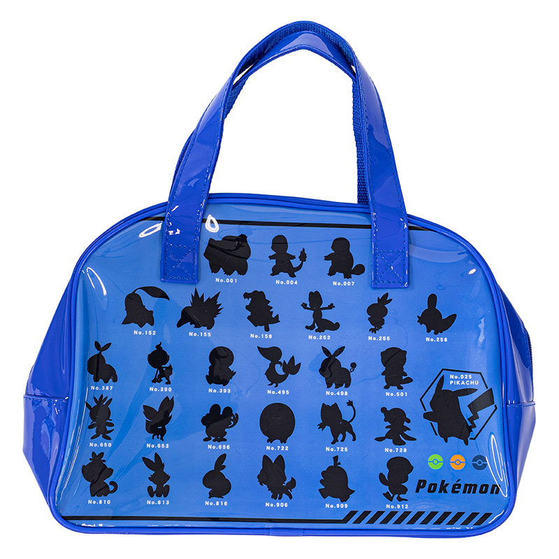 ボストンバッグ ポケモン集合 ブルー BPK6-2701