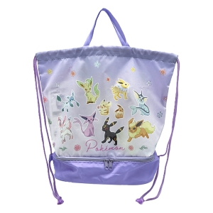 2層ナップサック ポケットモンスター パープル BPK6-2387