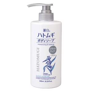 麗白 ハトムギ ブライトアップ ボディソープ フローラル 600ml