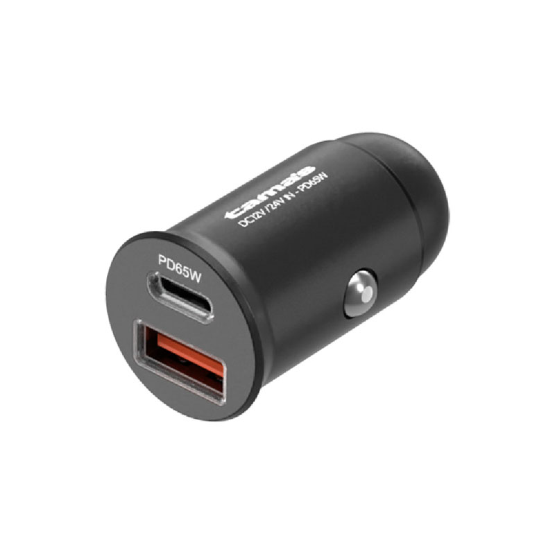車載充電器 PD65W カーチャージャー C＋A ブラック