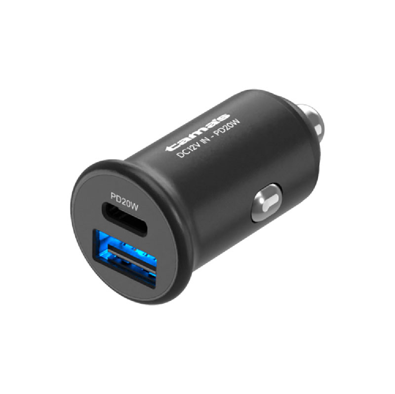 車載充電器 PD20W カーチャージャー C＋A ブラック