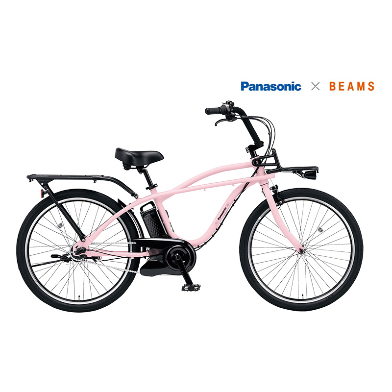 ◆【お取り寄せ商品】電動アシスト自転車 ビームス 23年モデル BP02  26インチ 4519389171073 コットンピンク