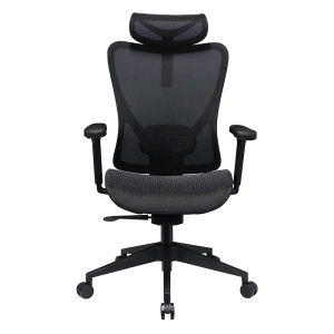 エラストマーメッシュチェア YK-9018 ブラック