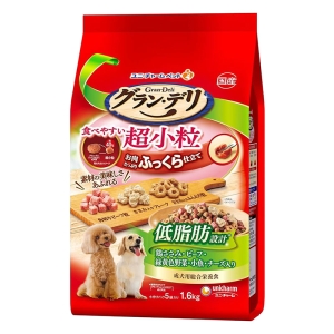 グラン・デリ ふっくら仕立て 低脂肪 食べやすい超小粒 1.6kg