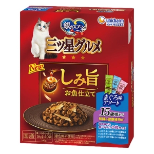 銀のスプーン 三ツ星グルメしみ旨お魚仕立て15歳頃から3種のまぐろ味アソート 160g