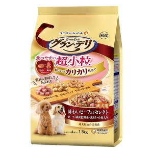 グラン・デリ カリカリ仕立て 成犬用 食べやすい超小粒 1.5kg