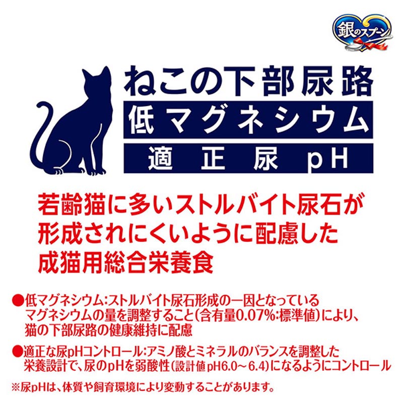 銀のスプーン 贅沢うまみ仕立て下部尿路の健康維持用1歳～10歳頃までまぐろ・かつお・煮干し白身魚しらす 1.1kg
