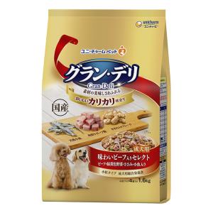 グラン・デリカリカリ仕立て成犬用味わいビーフ入りセレクト1.6kg