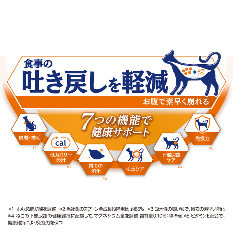 オールウェル 室内猫用贅沢素材入りフィッシュ味天然小魚とささみフリーズドライ入り2.4kg