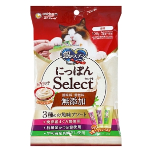 銀のスプーン にっぽんSelect 無添加とろリッチ 3種のお魚味アソート 108g