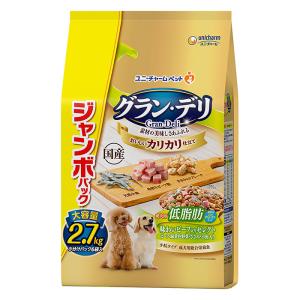 グラン・デリカリカリ仕立て 成犬用 低脂肪 味わいビーフ入りセレクト ～脂肪分約25%カット～ ジャンボパック 2.7kg