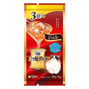 銀のスプーン三ツ星グルメ パウチジュレ まぐろ・かつおにしらす・かにかま添え 35g×3袋