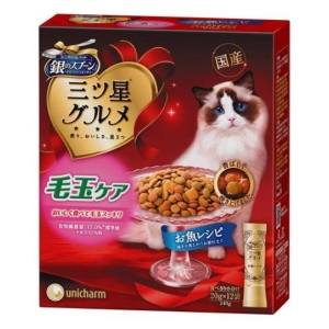 銀のスプーンプレミアム 三ツ星グルメ 毛玉ケア お魚レシピ 240g