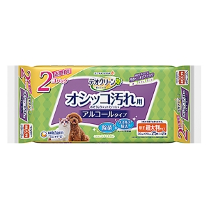 デオクリーン オシッコ汚れ用おそうじウェットティッシュ 大判 25枚×2個パック