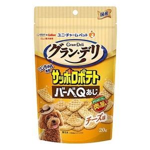 グラン・デリ ワンちゃん専用サッポロポテト バーベQあじチーズ味 20g