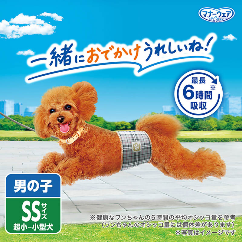 マナーウェア男の子用 SSサイズ 4枚