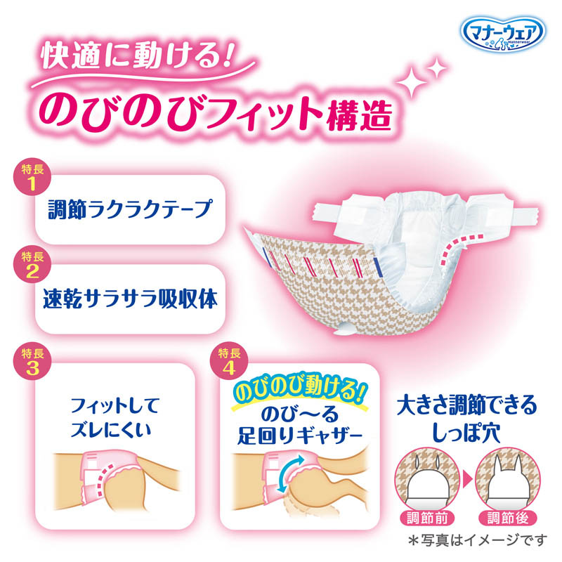 マナーウェア女の子用 Mサイズ 4枚