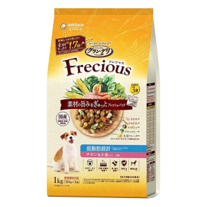 アダルト 成犬用 低脂肪設計 チキン&小魚入り 1kg