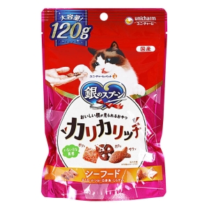 銀のスプーン おいしい顔が見られるおやつ カリカリリッチ シーフード 120g
