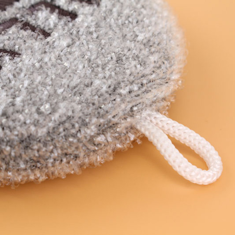 洗剤不要のペット用食器洗い グレー