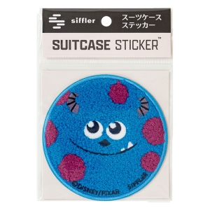 スーツケースステッカー サガラ刺繍 ディズニー DSN010 ブルー