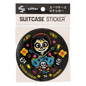 スーツケースステッカー サガラ刺繍 ディズニー DSN011 ブラック