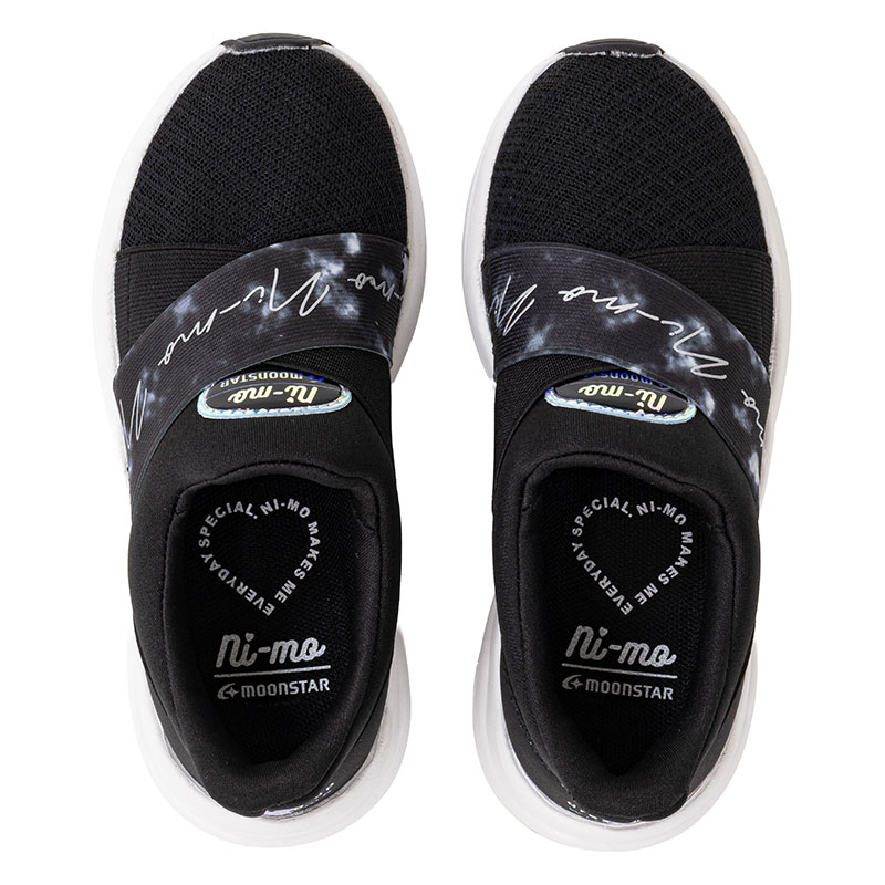 NI-MO スリッポン NMJ134 ブラック