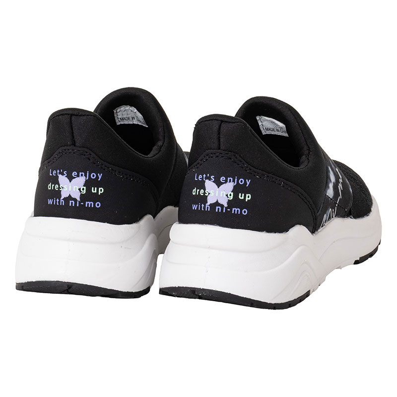 NI-MO スリッポン NMJ134 ブラック