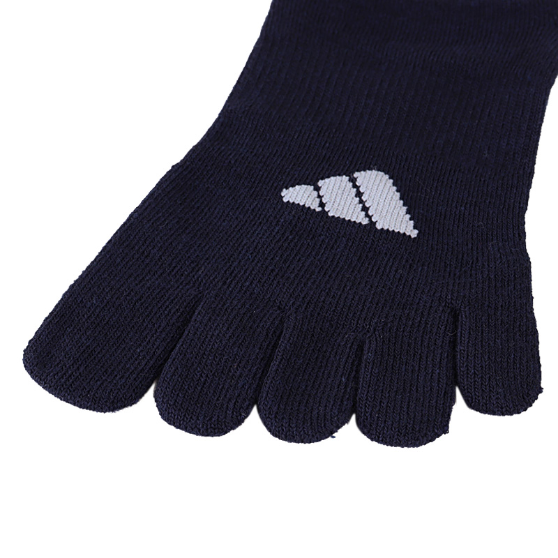 レディース adidas 5本指スニーカー丈 チャコール 23-25cm
