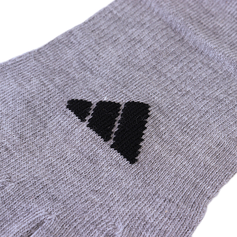レディース adidas 5本指スニーカー丈 グレー 23-25cm