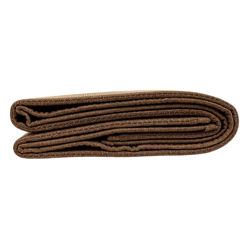 竹ふっくら コンパクトラグ フラット ブラウン 2帖(180×180cm)