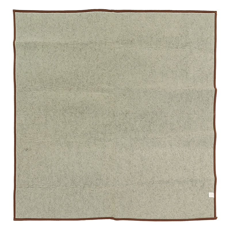 ふっくら い草ラグ キューブキャット ブラウン 約2帖(180×180cm)