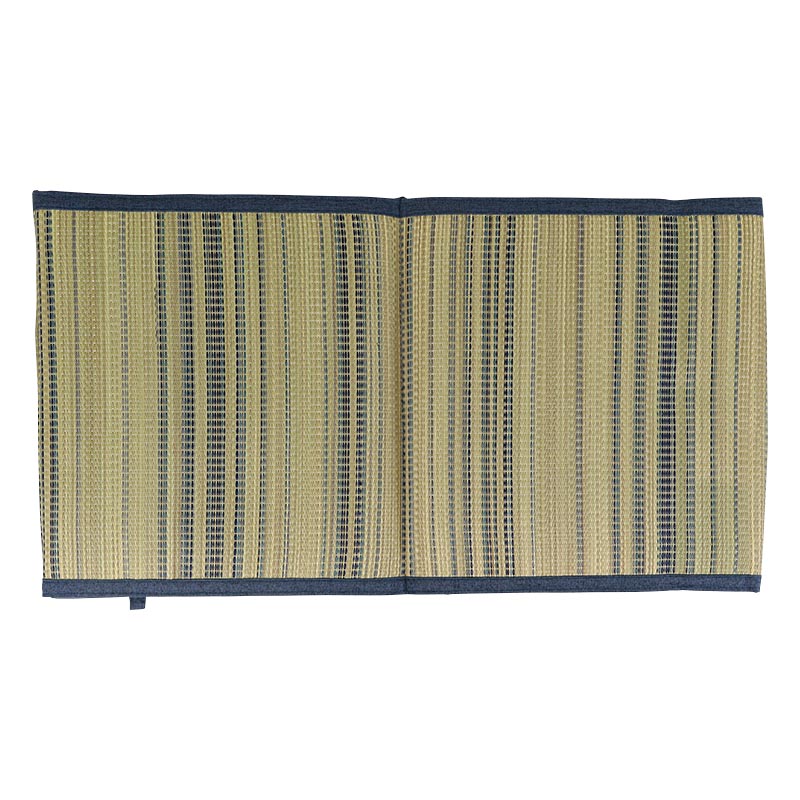 背もたれ付き シートクッション エール ブルー 43×80cm