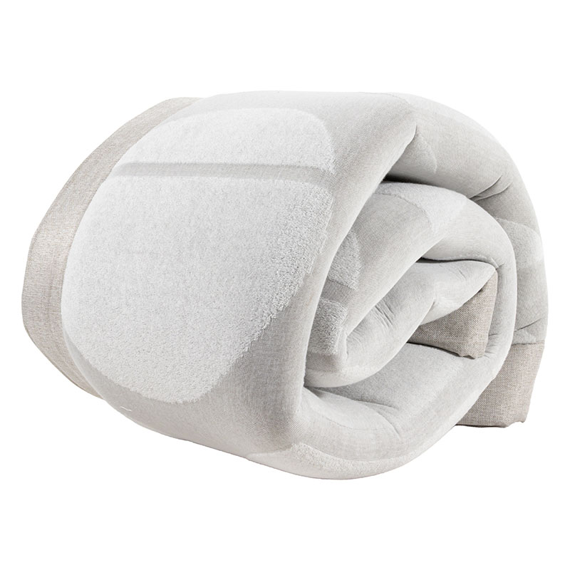 洗える ジャガードラグ 約1.5帖(130×185cm)グレー