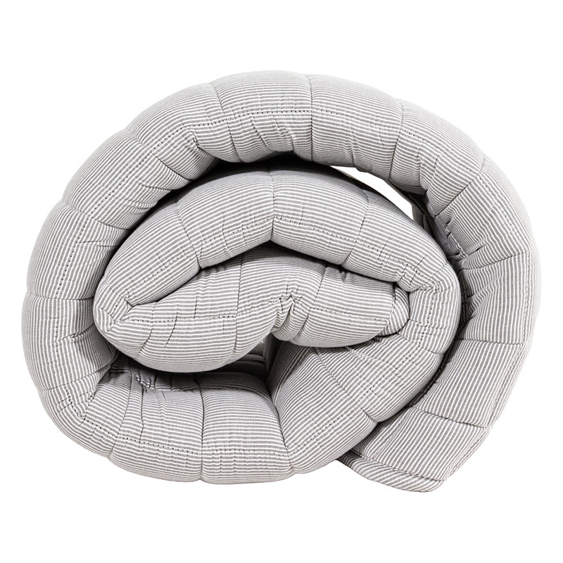 洗える コットンラグ 約3帖(185×240cm) グレー