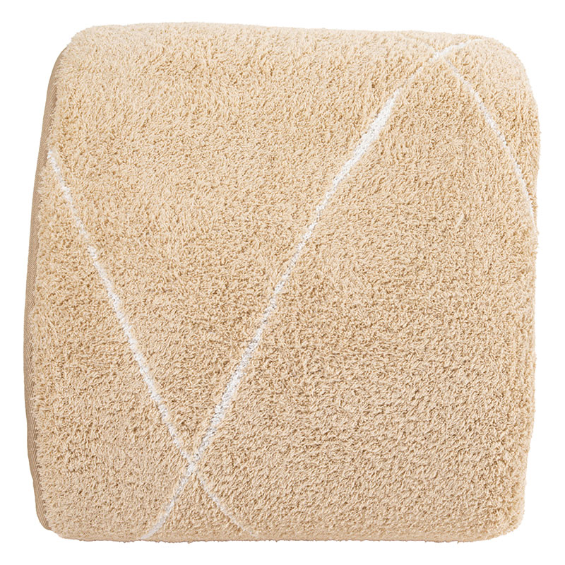 洗える シャギーラグ 約1.5帖(130×185cm)モカ