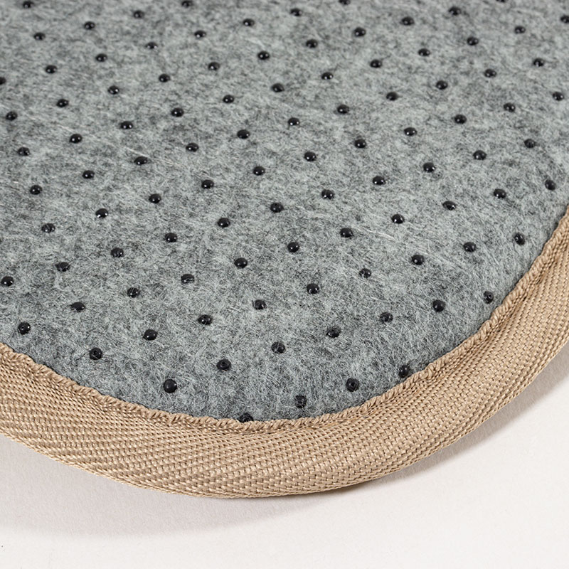 洗える シャギーラグ 約2.2帖(185×185cm)モカ