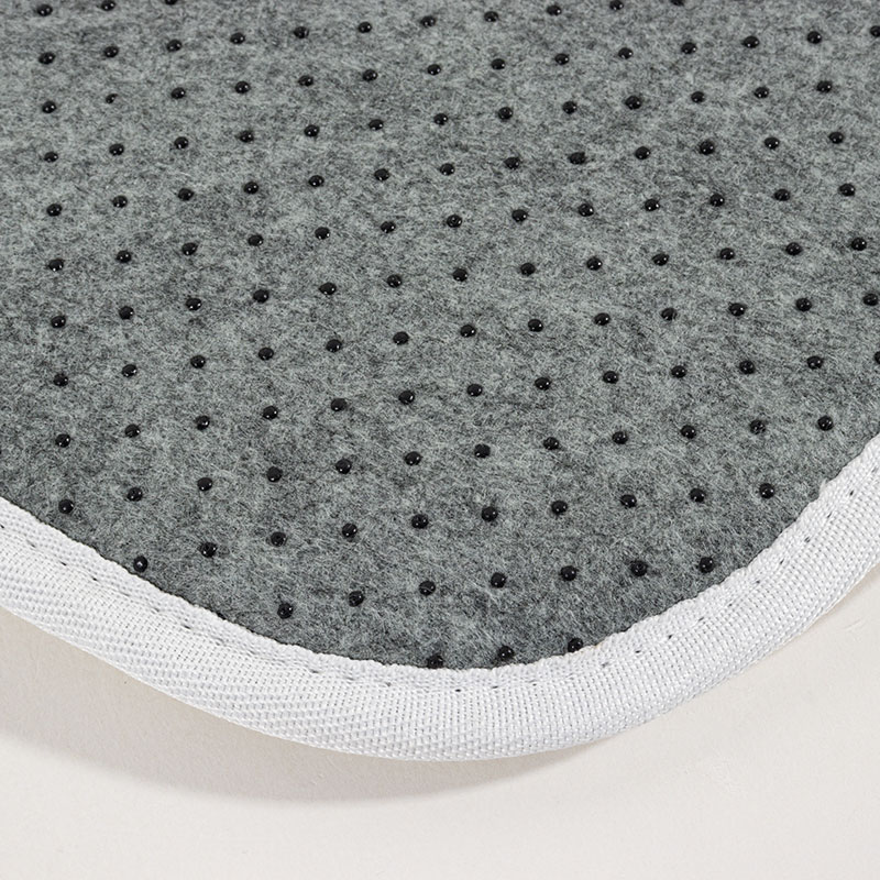 洗える ナイロンシャギーラグ 約3帖(185×240cm)アイボリー