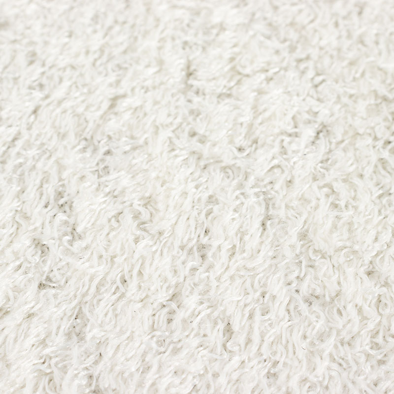 洗える ナイロンシャギーラグ 約3帖(185×240cm)アイボリー