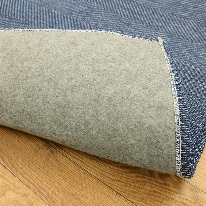 洗えるフランネルラグ 3帖(185×240cm) ライトグレー