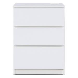 ■光沢天板キッチンカウンター【完成品】幅60 ナチュラル