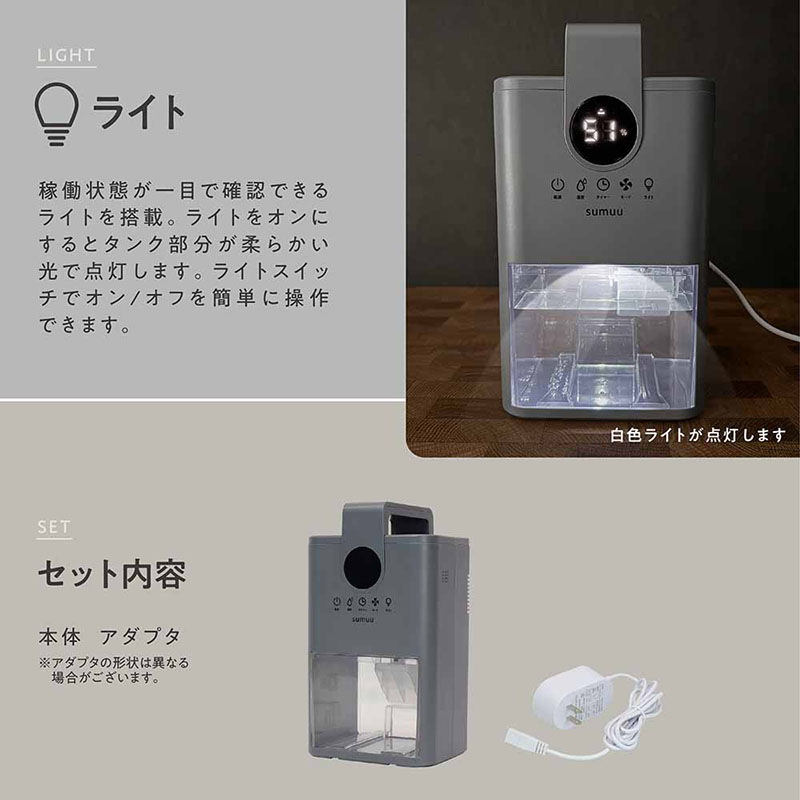 マクロス sumuu コンパクト除湿器ミトカ MEH-188