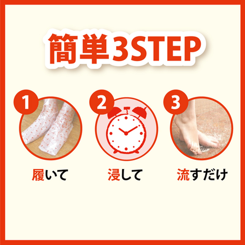 角質ケアパック ベビーフット 60分M