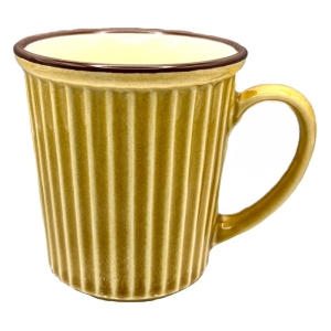 マグカップ シェーブ イエロー