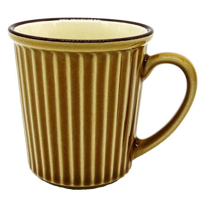 マグカップ シェーブ イエロー