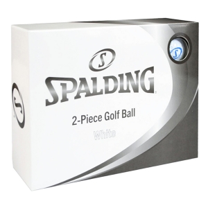 SPALDING ゴルフボール 12個入り ホワイト SPBA-3768