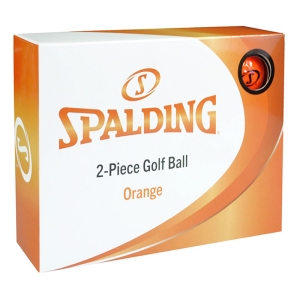 SPALDING ゴルフボール 12個入り オレンジ SPBA-3768