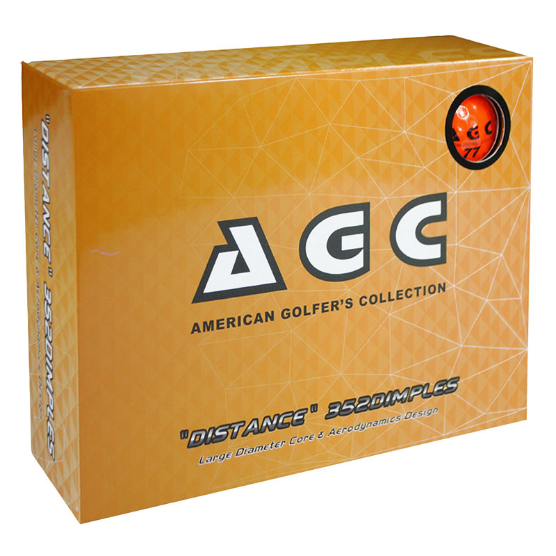 AGC ゴルフボール 12個入り オレンジ AGBA-3790