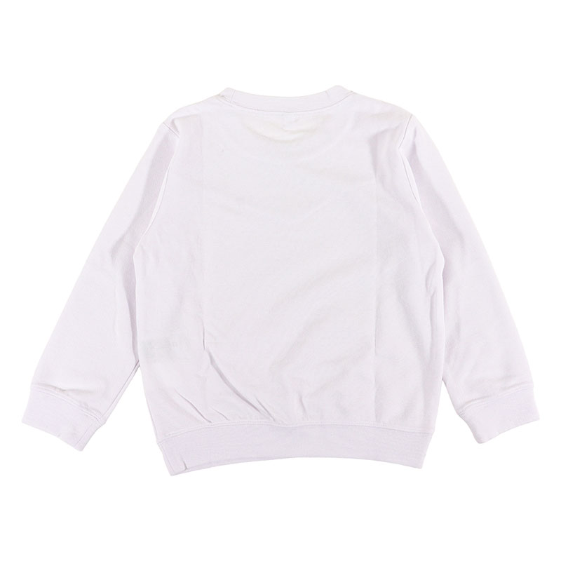 【お取り寄せ商品】体操服 長袖 丸首 ホワイト