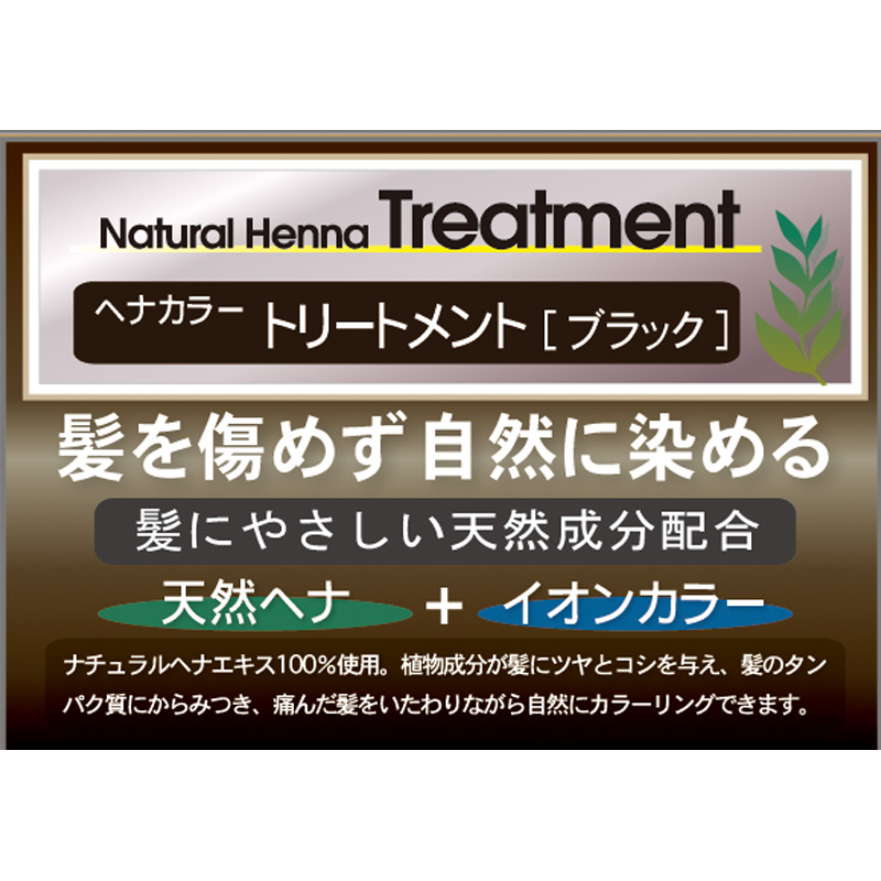 ヘナトリートメント ブラック 300ml